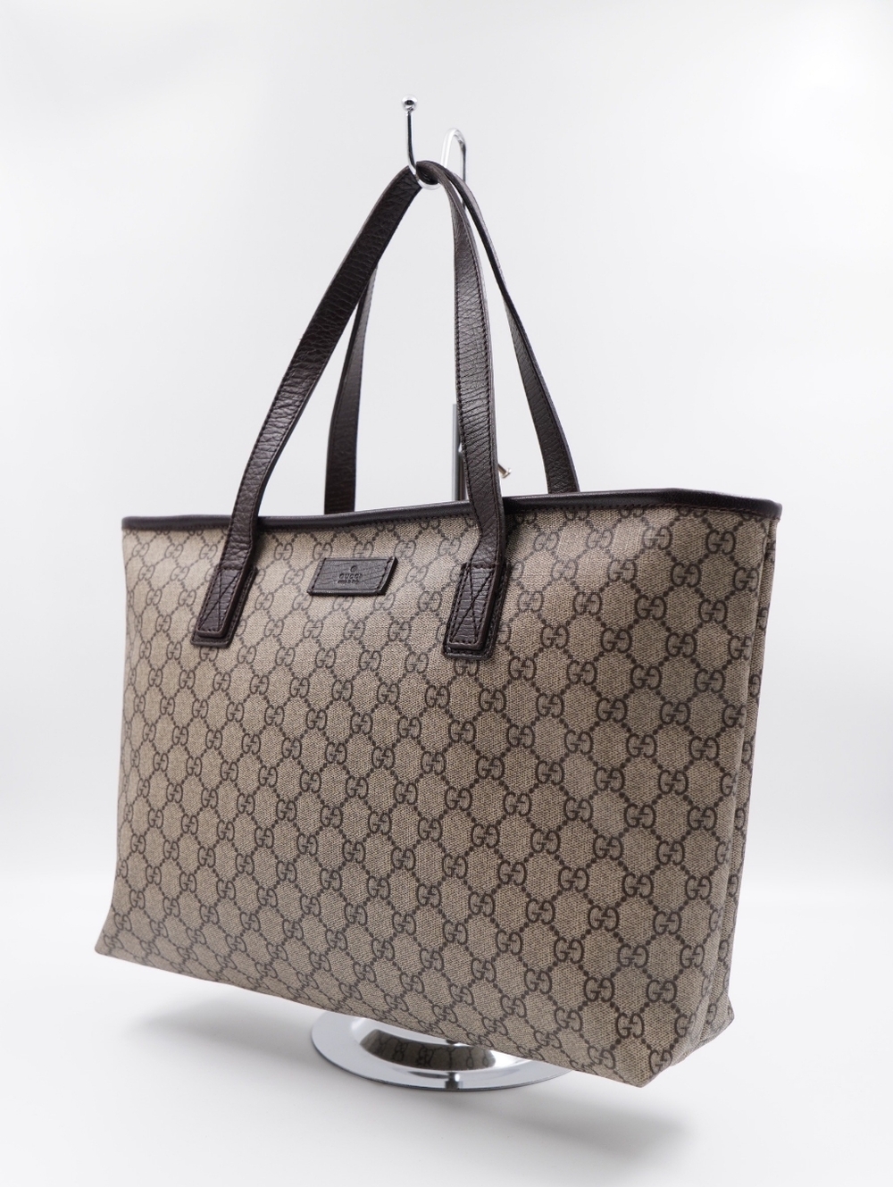 BY46 💗 Gucci GG Supreme Tote Bag - Picture 2 of 13